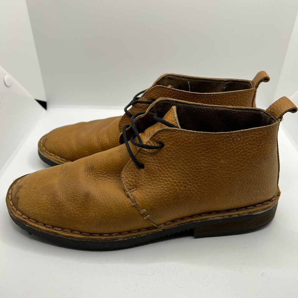 Tan men ankle boots